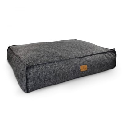 Topmast Orthopedisch Hondenkussen Riva - Extra Dik Matras - High Sensitive foam - Antraciet - 100 x 70 x 27 cm
