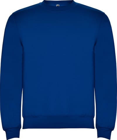 Kobalt Blauwe kinder unisex OEKO TEX sweater Classica merk Roly 8 jaar 122-128
