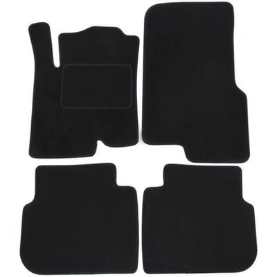 Vloermatten - Smart - Forfour 2004-2006 - Zwart Velours - Nauwkeurige Pasvorm - Antislip