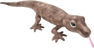 Nature Planet Pluche XL knuffel Komodo Varaan - 110 cm - grote knuffeldieren - reptielen