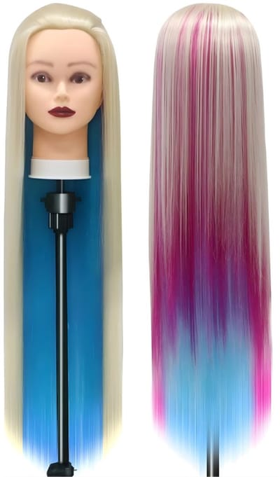DnA® Kappershoofd - Kaphoofd - Oefenhoofd - Kappershoofd Oefenhoofd - Regenbogen - 29cm x 18cm x 16cm