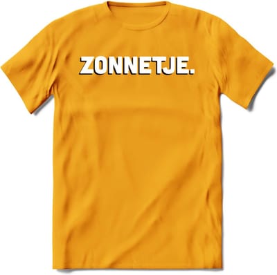 Zonnetje - Valentijn T-Shirt | Grappig Valentijnsdag Cadeautje voor Hem en Haar | Dames - Heren - Unisex | Kleding Cadeau | - Geel - XXL
