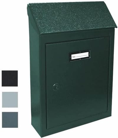 Brievenbus - Wandbrievenbus - Post Ontvangen - Afsluitbaar Metaal - 6x6x30 cm - Diverse Kleuren
