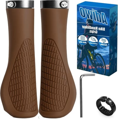 Ergonomische Handvatten voor Fietsen, Universele Handgreep voor 22.2 mm Stuur, Antislip en Eenvoudige Montage, Geschikt voor Trekking, Stads- en Mountainbikes