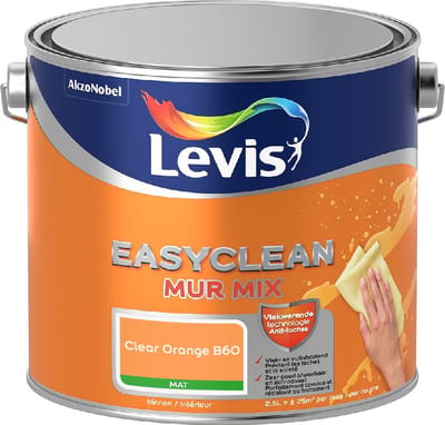 Levis - Easyclean Mur Mat Mix - Clear Orange B60 - Mengverf - 2,5 L