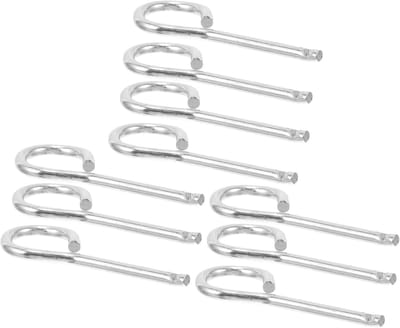 Brandblusser Pinnen - Veiligheidspennen - Brandpreventie - Vergrendelingsfunctie - 5.3 x 2 cm - Zilver
