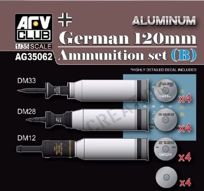 AFV Club Modelbouwpakket - AG35062 - Aluminium Accessoires set - 1:35 - Modelbouw