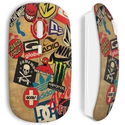 Souris sans Fil Skateboard marques