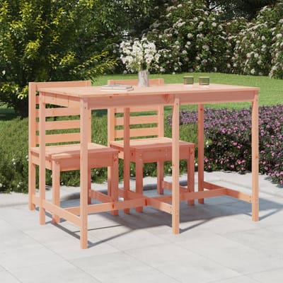 vidaXL - Tuintafel - 159,5x82,5x110 - cm - massief - douglashout