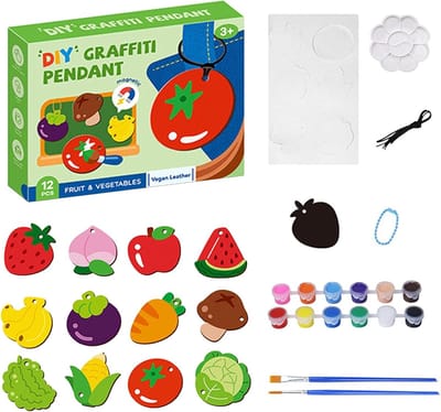Magneten voor Peuters - Koelkastdecoratie - Creatief Spelen - Stimuleert Ontwikkeling - 360g Pakket - Fruit en Groente