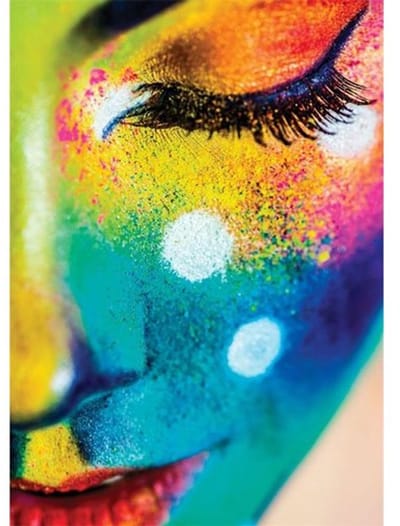 Wizardi Diamond painting WD149 - Festival of Colours 27x38 cm