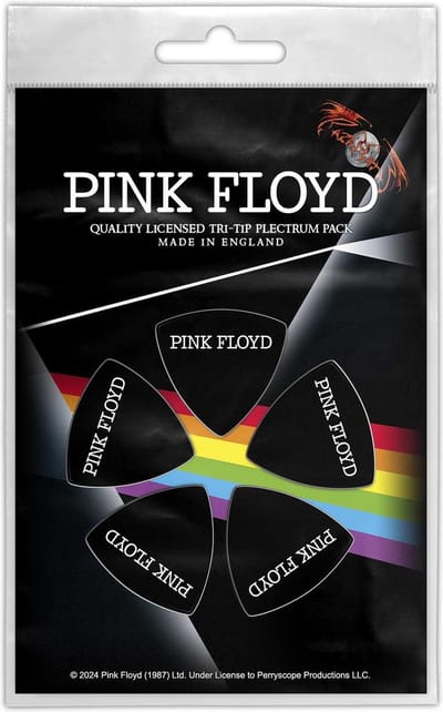 Pink Floyd - Logo - Plectrum - Tri-Tip - 5-pack 1.00 mm