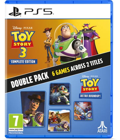 Sony PlayStation 5 PS5 Toy Story - Retro Round Up! + Toy Story 3 Complete Edition Games