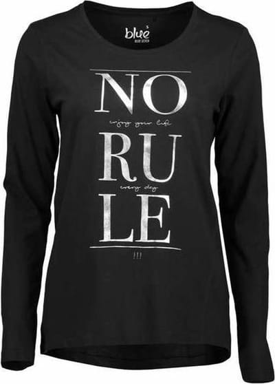 Blue Seven dames shirt zwart- maat S