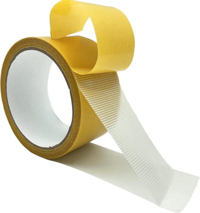 Dubbelzijdige weefseltape - high-performance tape - dubbelzijdig tapijttape - doorzichtig plakband - hoge kleefkracht - kleding - kunst - doe-het-zelfwerk - 19 inch x 9 y