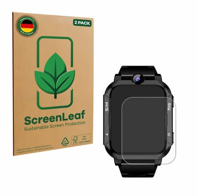 2 Stuks Screenprotector voor Blackview Z20 Kids Smartwatch - Hoogwaardige Beschermfolie transparant