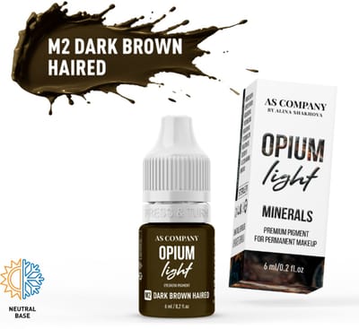 ASCompany Mineral M2 Dark Brown Haired 6 ml – Brow Pigment