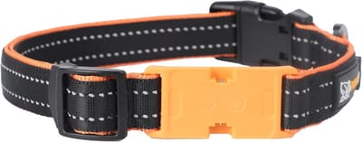 Verstelbare nylon halsband met neopreen vulling en veiligheidsgesp voor huisdieren