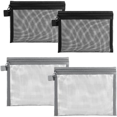 Dailygoods - Set van 4 Draagbare Make-up Tassen voor Reizen