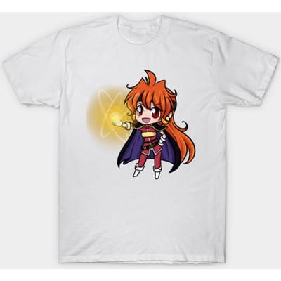 T-shirt Dames Lina Inverse Draak Slaaf Harajuku Print Kawaii T-shirt Zomer Korte Mouw Dames T-shirt Top Tee 4XL wit