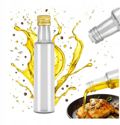 Bimberek - DORICA Serie - Glazen Fles - 250ml - Niekap Dozering