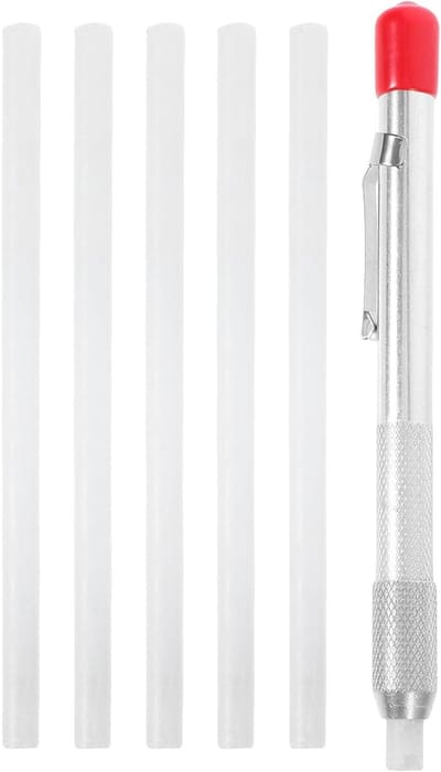 Lasser Potlood - Metaal Marker - Metaal Bewerken - Hittebestendige Vullingen - 12.3 cm - Multi
