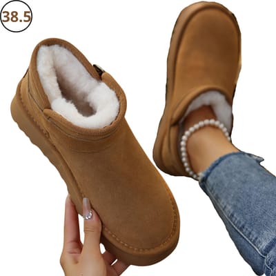 Livano Sneeuwschoenen - Snowboots - Sneeuwboots - Dames - Wintersport - Ski - Ski Gadgets - EU38.5 - Bruin
