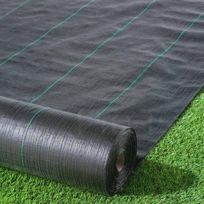 Heavy Duty Onkruidbestrijdingsmembraan 1.2m x 10m voor Tuinen en Landschapsprojecten