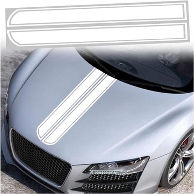 Strepen Sticker voor Auto's en Terreinwagens - Decoratie voor Autokap, Lichaam en Bumper
