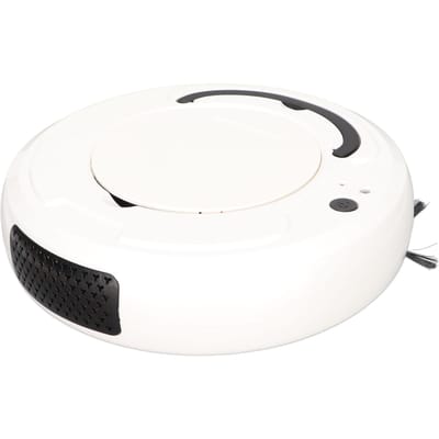 Robotstofzuiger 1200PA Krachtige Zuigkracht Schoonmaak 70 Minuten Stil Werkend USB-opladen Robotische Stofzuiger white