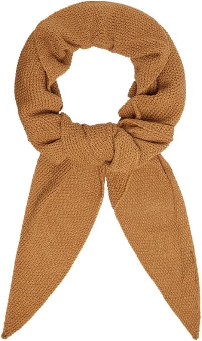 Dames - Omslagdoek - Sjaal - Anna - Winter - Herfst - Trendy - Bruin - Camel
