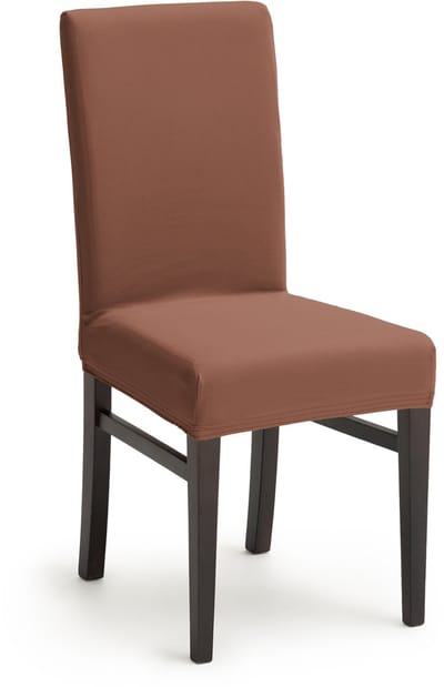 Belmarti® Stoelhoes Anza Bruin (per 2 stuks) voor eetkamerstoelen met hoge rugleuning
