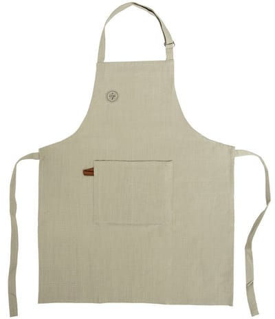 Keukenschort Katoenen Gebonden Groen GREENISH - Schort - Dames - Mannen - Vrouw - Kookschort - BBQ - Keuken - Koken - Bakken
