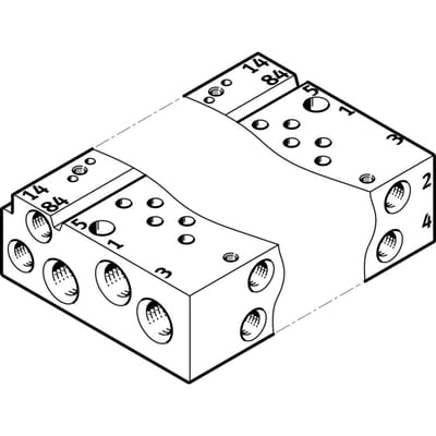 Festo Aansluitstrip - 566546