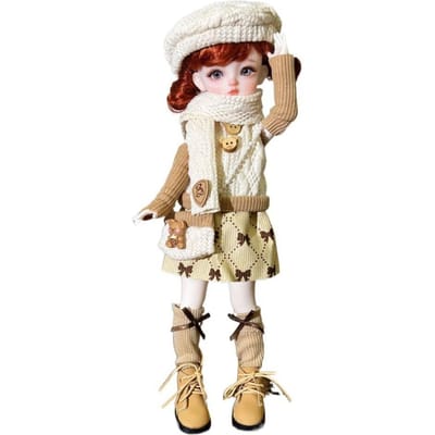 Mode Tendance Vêtements de Poupée 30cm Mignon Décontracté Ensemble Tenue Poupée BJD 1/6 Jolie Fille Jouet Cadeau (Pas de poupées ni de chaussures)