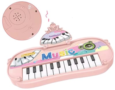 Kinder piano -Muziek Speelgoed voor kinder- speelgoed piano-Educatief Muziekinstrument-Muziek speelgoed peuter-Speelgoed piano- Roze