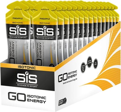 Science in Sport - SiS Go Isotonic Energygel - Energie gel - Isotone Sportgel - Pineapple Smaak - 30 x 60ml