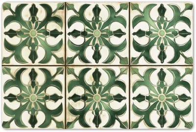 Placemats 45x30 cm - Placemat kunststof - 1 stuk - Interieur - Keramiek - Decoratie - Spaans - Borden onderleggers - Decoratie voor op tafel - Keuken tafeldecoratie accessoires - Vinyl onderlegger - Tafelversiering