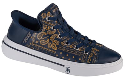 Skechers Slip-Ins Snoop One - Double G 251017-NVY, Mannen, Marineblauw, Sneakers,Sneakers, maat: 42,5