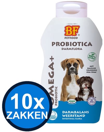 10x Biofood - Omega+ Probiotic - Hondenvoer Droogvoer - 500 g
