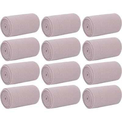 Elastic Bandage Wrap Compression Bandage Wound Dressing Comfortable Emergency Aid Tool10cm x 4.5m white