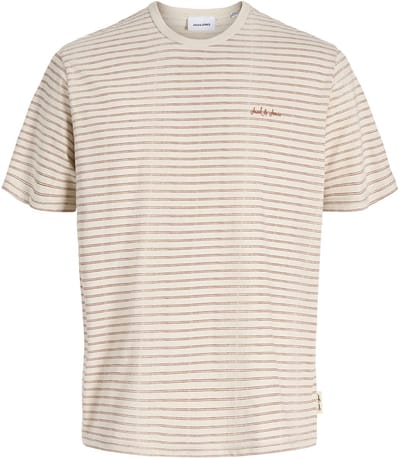 JACK&JONES - JJDEVIN DAYTONA STRIPED TEE SS CN JNR - Jongens - T-shirts