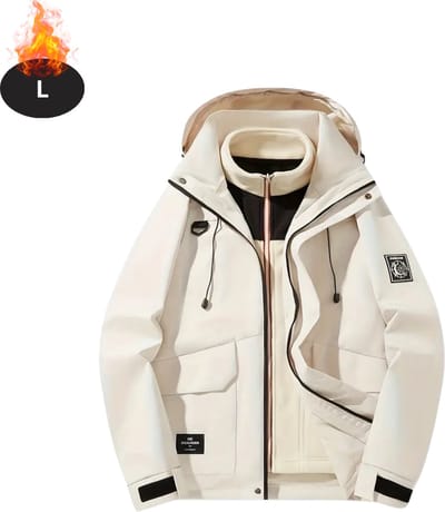 Bovista Skipak - SkiBroek - Skijas - Ski Suit - Wintersport - Dames - Winter - Warm Fleece - Wit - Maat L