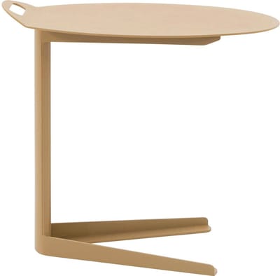Goossens Bijzettafel Positano - Aluminium - wit - 55 x 51 x 40 cm