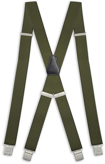 Sir Redman - Bretels - XL bretels legergroen - legergroen