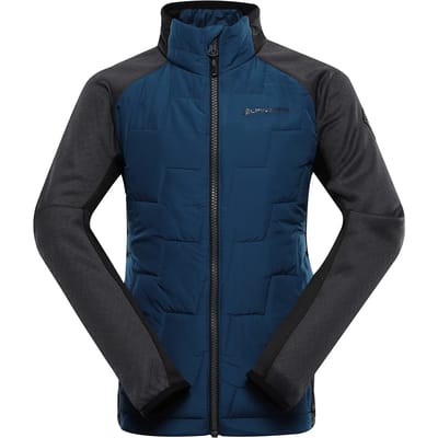 Alpine Pro Jorwo Fleece Met Volledige Rits Blauw 116-122 cm Jongens,Meisjes
