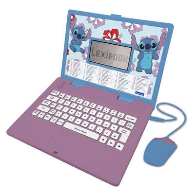 Ordinateur portable éducatif bilingue Stitch (FR/NL)