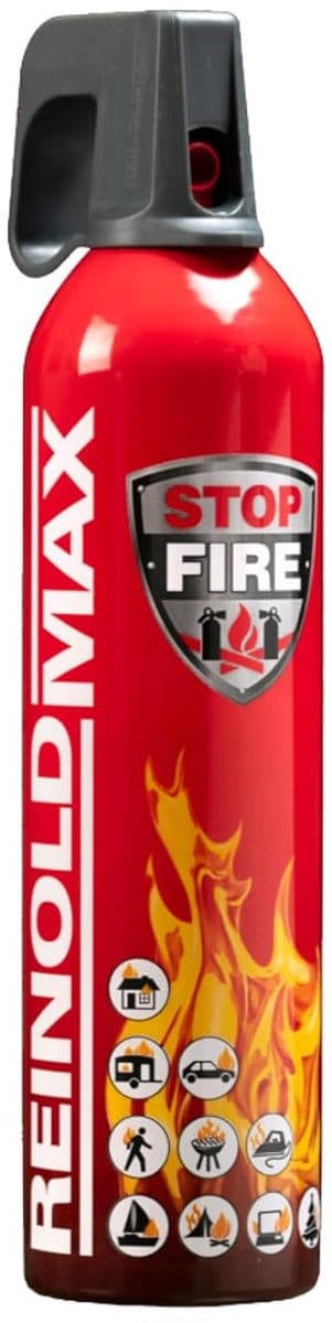 Kleine Brandblusser - Huishoudelijke Blusser - Noodgevallen Blussen - Voor Alle Branden - 750 ml - Rood