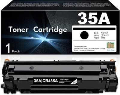 HP 35A 36A CB435A CB436A - Huismerk Toner - Zwart - 3000 Pagina's - Geschikt voor HP LaserJet M1120, M1500, P1005, P1500 Series en Canon I-Sensys LBP3010, LBP3100, LBP3250