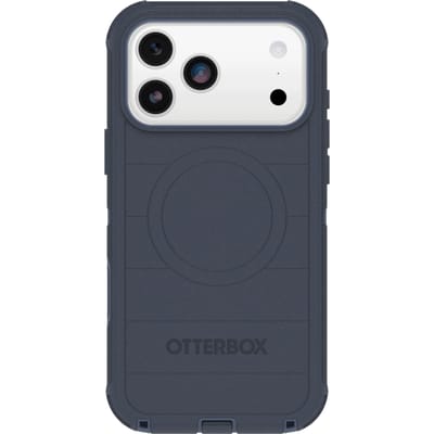 Otterbox Defender Pro - Geschikt voor iPhone 17 Pro Max hoesje - Magsafe Backcover - Blauw